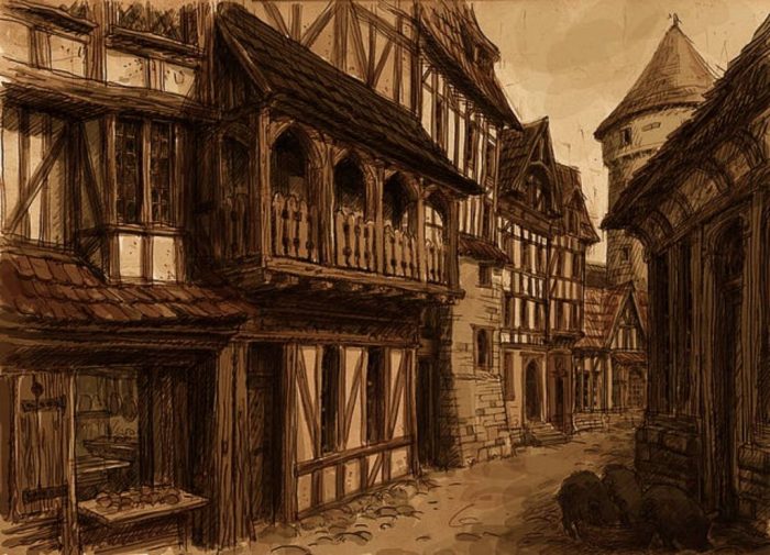 Medieval towns in england