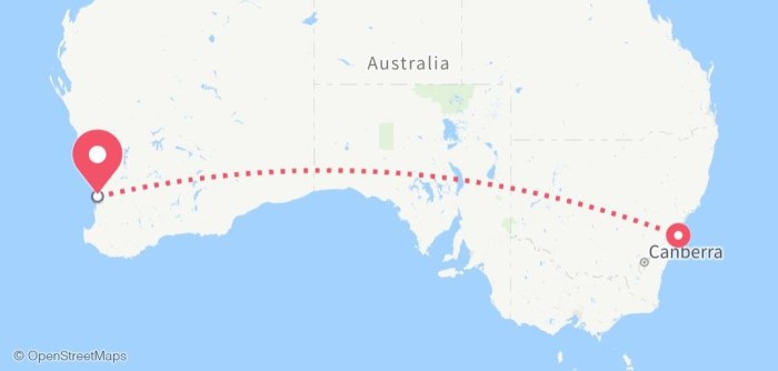 How long to drive across australia