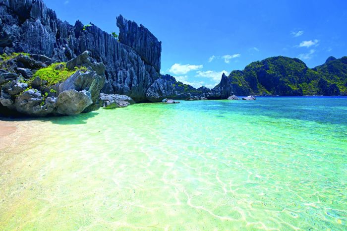 Beaches in palawan philippines