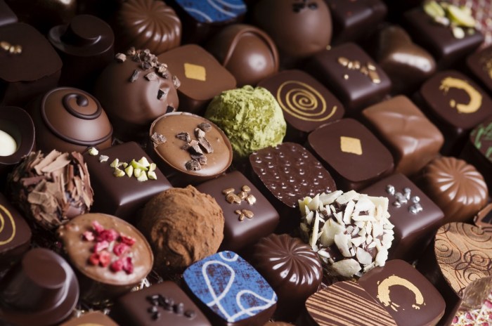 List of sweets and chocolates