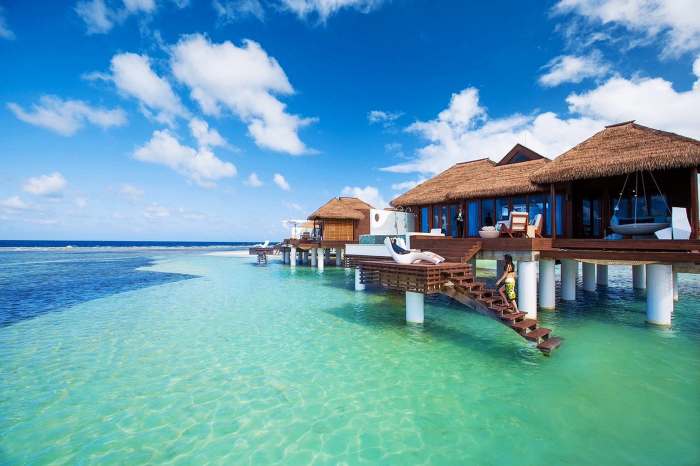 Cheap overwater bungalows
