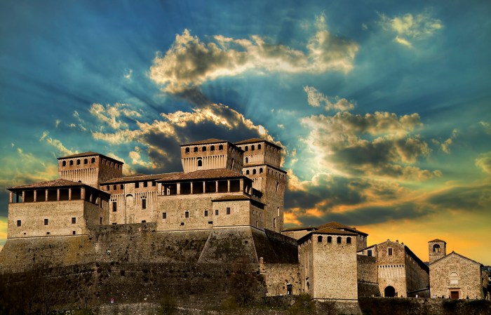 Torrechiara castle