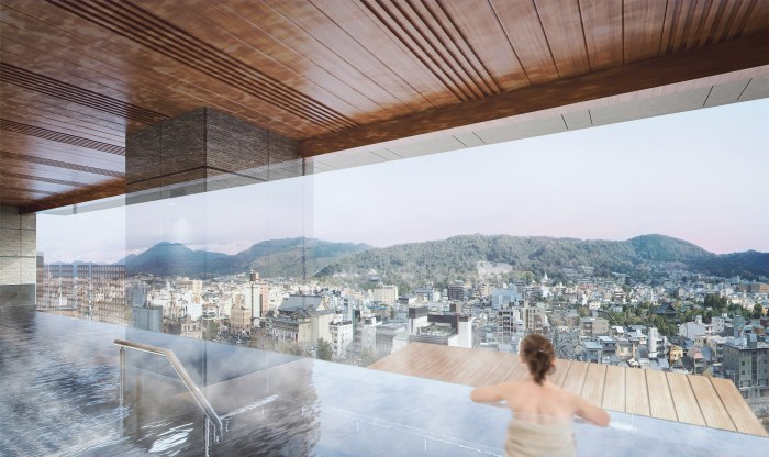 Kyoto hotel with private onsen