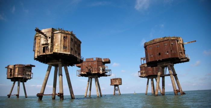 Whitstable sea forts