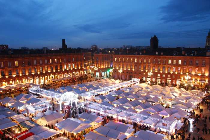 Toulouse christmas market