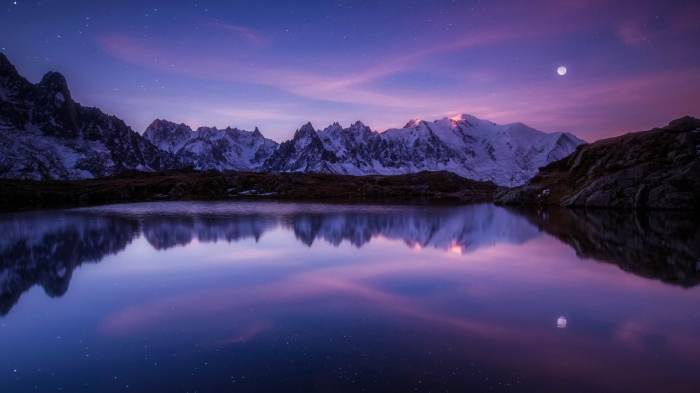 Lake blue france